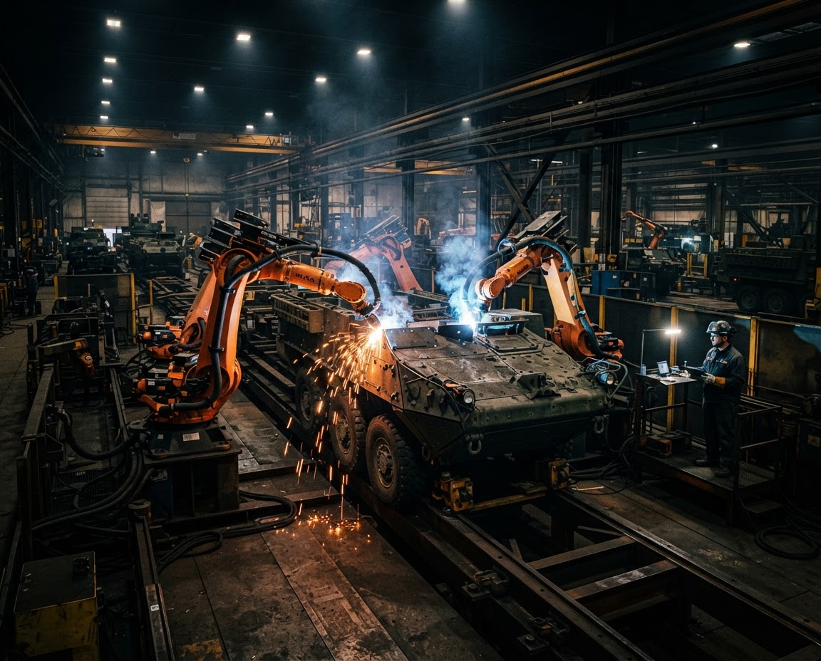 Tactical Welding Robots