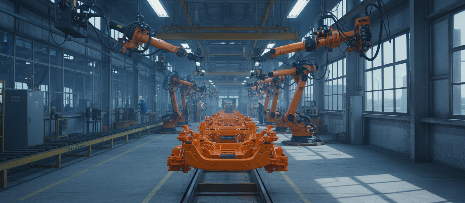 Automating Truck-Body Heavy Welding at Scale