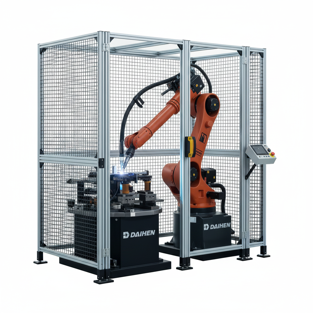 OTC DAIHEN FD-V6S Robotic Welding Cell
